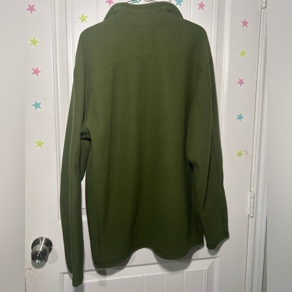 The North Face Men’s Green Quarter Zip Pullover Size XL - Picture 6 of 8